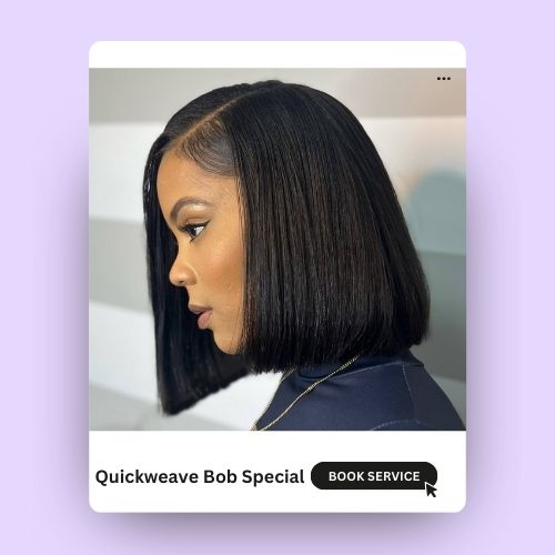 Quickweave Bob Special - 2 bundles of Brazilian hair included